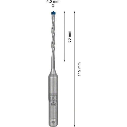  EXPERT SDS plus-7X Hammerbohrer Bosch EXPERT SDS-plus-7X Hammerbohrer, 4 x 50 x 115 mm, für Bohrhämmer 12370797