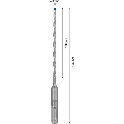  EXPERT SDS plus-7X Hammerbohrer Bosch EXPERT SDS-plus-7X Hammerbohrer, 4 x 100 x 165 mm, für Bohrhämmer 12370787