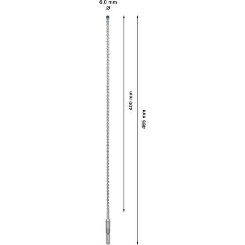 EXPERT SDS plus-7X Hammerbohrer Bosch EXPERT SDS-plus-7X Hammerbohrer, 6 x 400 x 465 mm, für Bohrhämmer 12370792