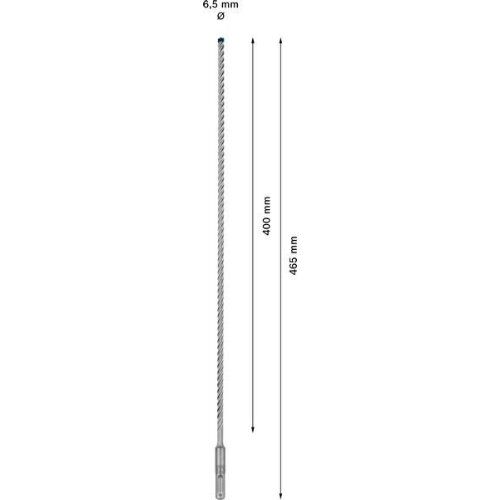  EXPERT SDS plus-7X Hammerbohrer Bosch EXPERT SDS-plus-7X Hammerbohrer, 6,5 x 400 x 465 mm, für Bohrhämmer 12370789