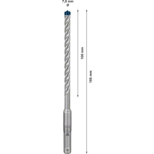  EXPERT SDS plus-7X Hammerbohrer Bosch EXPERT SDS-plus-7X Hammerbohrer, 7 x 100 x 165 mm, für Bohrhämmer 12370708