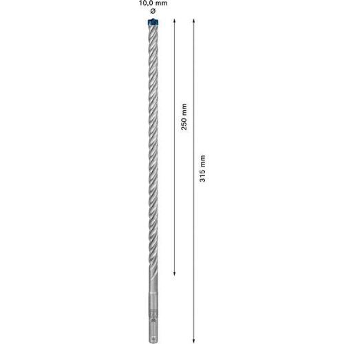  EXPERT SDS plus-7X Hammerbohrer Bosch EXPERT SDS-plus-7X Hammerbohrer, 10 x 250 x 315 mm, für Bohrhämmer 12370734
