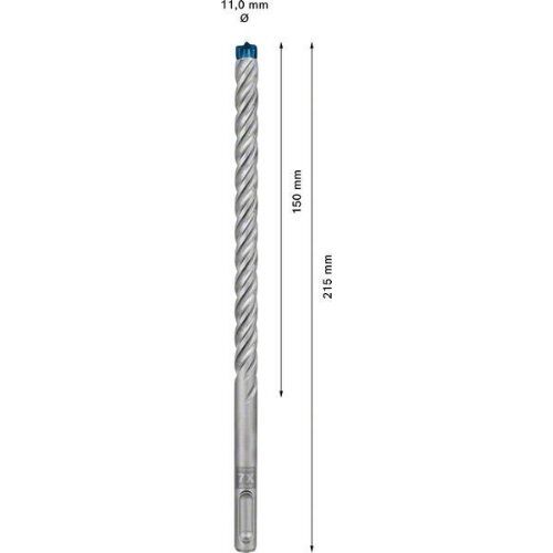  EXPERT SDS plus-7X Hammerbohrer Bosch EXPERT SDS-plus-7X Hammerbohrer, 11 x 150 x 215 mm, für Bohrhämmer 12370806