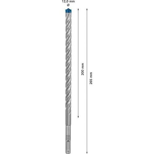  EXPERT SDS plus-7X Hammerbohrer Bosch EXPERT SDS-plus-7X Hammerbohrer, 12 x 200 x 265 mm, für Bohrhämmer 12370779