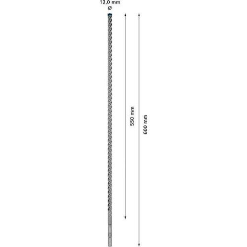  EXPERT SDS plus-7X Hammerbohrer Bosch EXPERT SDS-plus-7X Hammerbohrer, 12 x 550 x 600 mm, für Bohrhämmer 12370759