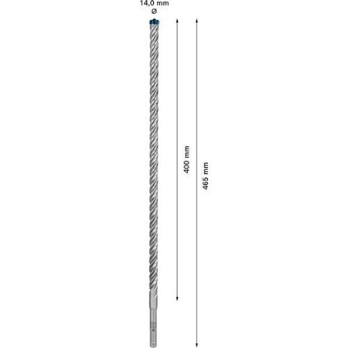  EXPERT SDS plus-7X Hammerbohrer Bosch EXPERT SDS-plus-7X Hammerbohrer, 14 x 400 x 465 mm, für Bohrhämmer 12370697