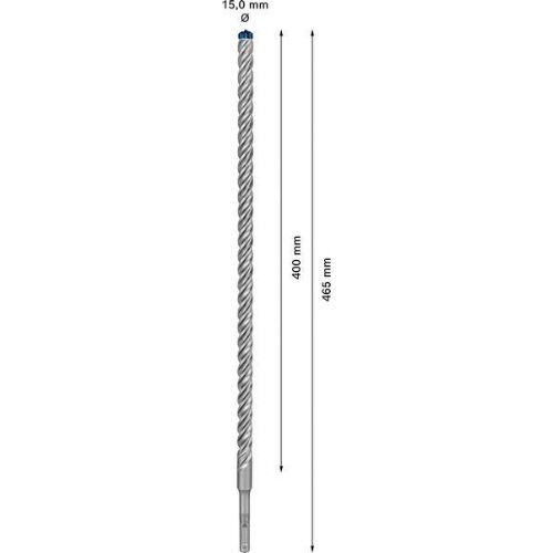  EXPERT SDS plus-7X Hammerbohrer Bosch EXPERT SDS-plus-7X Hammerbohrer, 15 x 400 x 465 mm, für Bohrhämmer 12370735