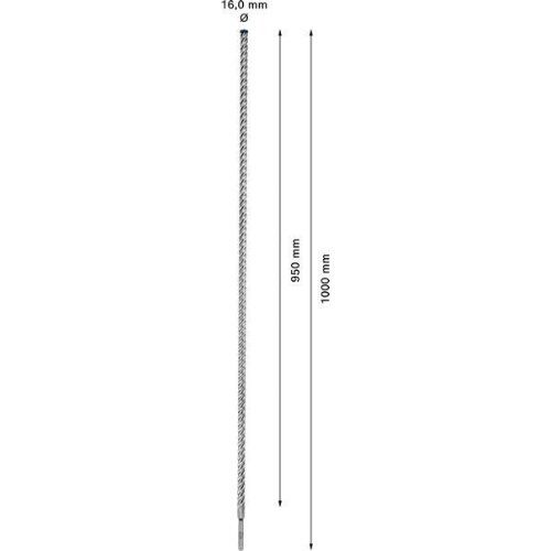  EXPERT SDS plus-7X Hammerbohrer Bosch EXPERT SDS-plus-7X Hammerbohrer, 16 x 950 x 1000 mm, für Bohrhämmer 12370794