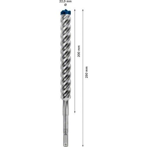  EXPERT SDS plus-7X Hammerbohrer Bosch EXPERT SDS-plus-7X Hammerbohrer, 22 x 200 x 250 mm, für Bohrhämmer 12370718