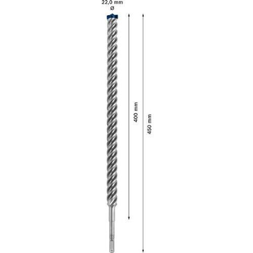  EXPERT SDS plus-7X Hammerbohrer Bosch EXPERT SDS-plus-7X Hammerbohrer, 22 x 400 x 450 mm, für Bohrhämmer 12370796