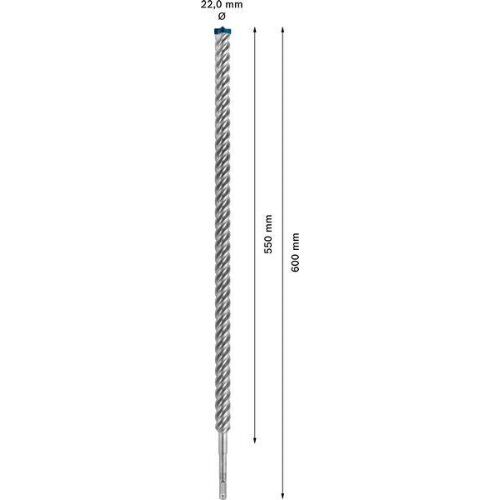  EXPERT SDS plus-7X Hammerbohrer Bosch EXPERT SDS-plus-7X Hammerbohrer, 22 x 550 x 600 mm, für Bohrhämmer 12370736