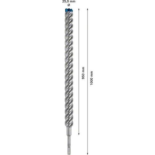  EXPERT SDS plus-7X Hammerbohrer Bosch EXPERT SDS-plus-7X Hammerbohrer, 25 x 950 x 1000 mm, für Bohrhämmer 12370703
