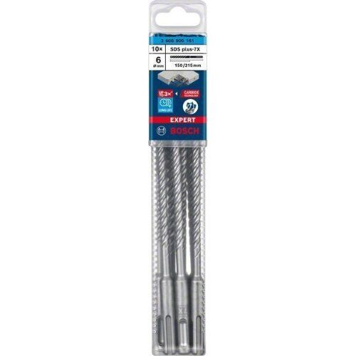  EXPERT SDS plus-7X Hammerbohrer Bosch EXPERT SDS-plus-7X Hammerbohrer, 6 x 150 x 215 mm, 10-tlg., für Bohrhämmer 12370804