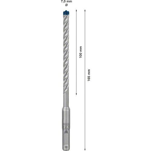  EXPERT SDS plus-7X Hammerbohrer Bosch EXPERT SDS-plus-7X Hammerbohrer, 7 x 100 x 165 mm, 10-tlg., für Bohrhämmer 12370814