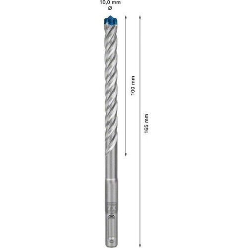  EXPERT SDS plus-7X Hammerbohrer Bosch EXPERT SDS-plus-7X Hammerbohrer, 10 x 100 x 165 mm, 10-tlg., für Bohrhämmer 12370772