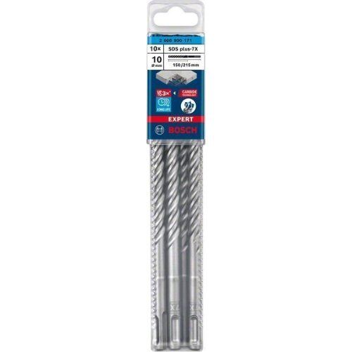  EXPERT SDS plus-7X Hammerbohrer Bosch EXPERT SDS-plus-7X Hammerbohrer, 10 x 150 x 215 mm, 10-tlg., für Bohrhämmer 12370818