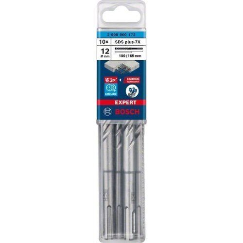  EXPERT SDS plus-7X Hammerbohrer Bosch EXPERT SDS-plus-7X Hammerbohrer, 12 x 100 x 165 mm, 10-tlg., für Bohrhämmer 12370799