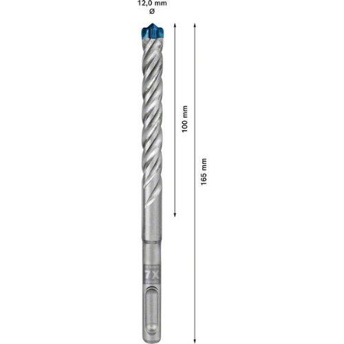  EXPERT SDS plus-7X Hammerbohrer Bosch EXPERT SDS-plus-7X Hammerbohrer, 12 x 100 x 165 mm, 10-tlg., für Bohrhämmer 12370799