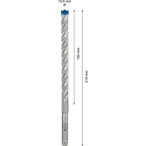  EXPERT SDS plus-7X Hammerbohrer Bosch EXPERT SDS-plus-7X Hammerbohrer, 12 x 150 x 215 mm, 10-tlg., für Bohrhämmer 12370781