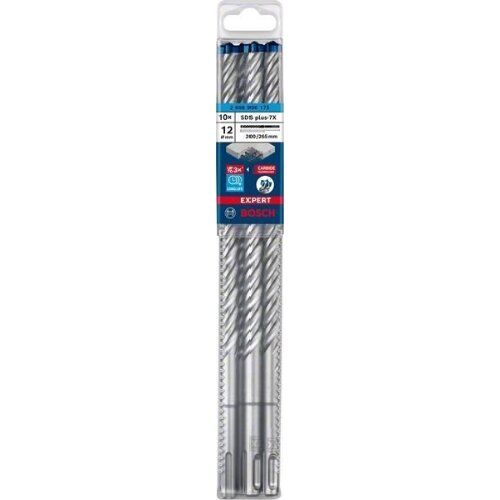  EXPERT SDS plus-7X Hammerbohrer Bosch EXPERT SDS-plus-7X Hammerbohrer, 12 x 200 x 265 mm, 10-tlg., für Bohrhämmer 12370750