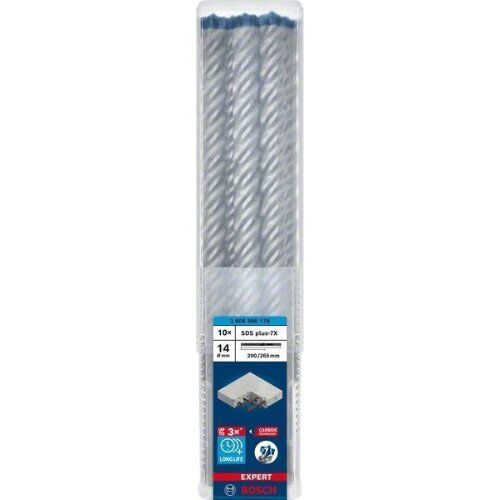  EXPERT SDS plus-7X Hammerbohrer Bosch EXPERT SDS-plus-7X Hammerbohrer, 14 x 200 x 265 mm, 10-tlg., für Bohrhämmer 12370753