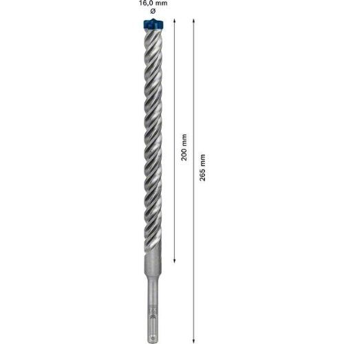  EXPERT SDS plus-7X Hammerbohrer Bosch EXPERT SDS-plus-7X Hammerbohrer, 16 x 200 x 265 mm, 10-tlg., für Bohrhämmer 12370763