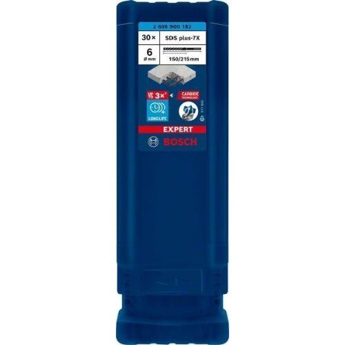 EXPERT SDS plus-7X Hammerbohrer Bosch EXPERT SDS-plus-7X Hammerbohrer, 6 x 150 x 215 mm, 30-tlg., für Bohrhämmer 12370728