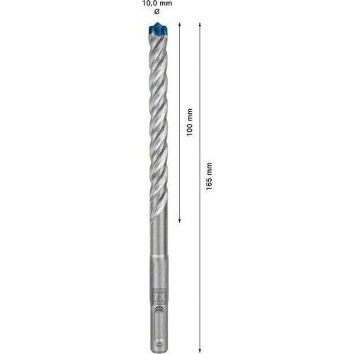  EXPERT SDS plus-7X Hammerbohrer Bosch EXPERT SDS-plus-7X Hammerbohrer, 10 x 100 x 165 mm, 30-tlg., für Bohrhämmer 12370780