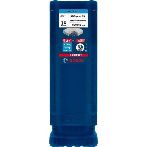  EXPERT SDS plus-7X Hammerbohrer Bosch EXPERT SDS-plus-7X Hammerbohrer, 10 x 150 x 215 mm, 30-tlg., für Bohrhämmer 12370757