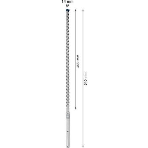 EXPERT SDS max-8X Hammerbohrer Bosch EXPERT SDS-max-8X Hammerbohrer, 14 x 400 x 540 mm, für Bohrhämmer 12370837