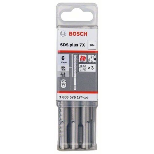  SDS plus-7X Betonbohrer Bosch Hammerbohrer SDS-plus-7X, für Bohrhämmer 12370911