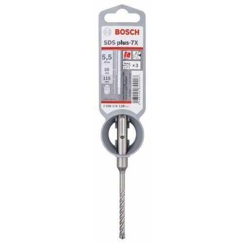  SDS plus-7X Betonbohrer Bosch Hammerbohrer SDS-plus-7X, für Bohrhämmer 12370918
