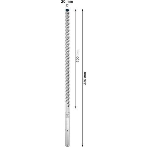  EXPERT SDS max-8X Hammerbohrer Bosch EXPERT SDS-max-8X Hammerbohrer, 18 x 400 x 540 mm, für Bohrhämmer 12370876