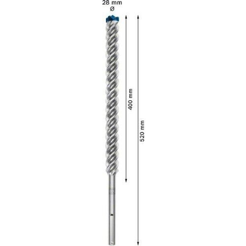  EXPERT SDS max-8X Hammerbohrer Bosch EXPERT SDS-max-8X Hammerbohrer, 28 x 400 x 520 mm, für Bohrhämmer 12370839