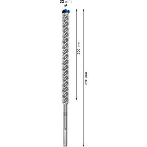  EXPERT SDS max-8X Hammerbohrer Bosch EXPERT SDS-max-8X Hammerbohrer, 32 x 400 x 520 mm, 5 Stück, für Bohrhämmer 12370856