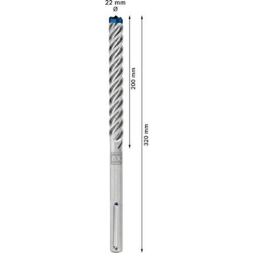  EXPERT SDS max-8X Hammerbohrer Bosch EXPERT SDS-max-8X Hammerbohrer, 22 x 200 x 320 mm, für Bohrhämmer 12370878
