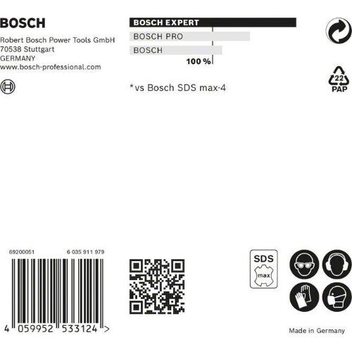  EXPERT SDS max-8X Hammerbohrer Bosch EXPERT SDS-max-8X Hammerbohrer, 24 x 200 x 320 mm, für Bohrhämmer 12370846