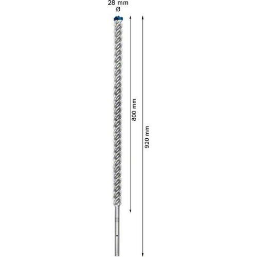 EXPERT SDS max-8X Hammerbohrer Bosch EXPERT SDS-max-8X Hammerbohrer, 28 x 800 x 920 mm, für Bohrhämmer 12370842