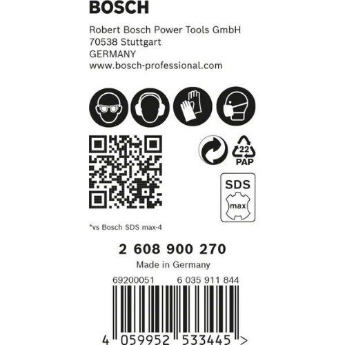  EXPERT SDS max-8X Hammerbohrer Bosch EXPERT SDS-max-8X Hammerbohrer, 32 x 400 x 520 mm, 5 Stück, für Bohrhämmer 12370856