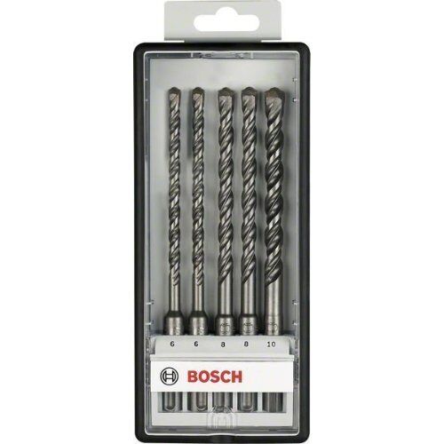  SDS plus-5 Hammerbohrer-Sets, Robust Line Bosch 5-tlg. SDS-plus-5 Hammerbohrer-Set, Robust Line, 6–10 mm, für Bohrhämmer 12371431