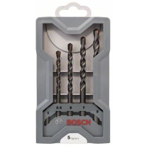  CYL-3 Concrete Bohrer-Sets Bosch 5-tlg. CYL-3 Betonbohrer-Set, 5–8 mm, für Dreh- und Schlagbohrer 12371446