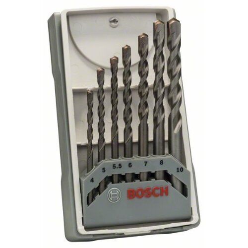  Bohrer-Sets CYL-3 Concrete Bohrer-Sets Bosch 7-tlg. CYL-3 Betonbohrer-Set, 4/5/5,5/7/8/10 mm, für Dreh- und Schlagbohrer 12371443