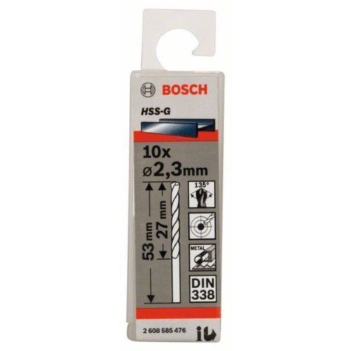  HSS-G DIN 338 Metallbohrer Bosch Metallbohrer HSS-G, DIN 338, für Bohrmaschinen 12371514