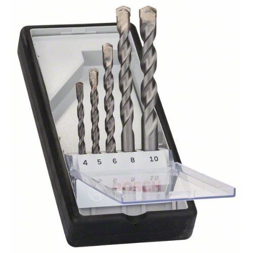  CYL-3 Concrete Bohrer-Sets, Robust Line Bosch 5-tlg. CYL-3 Betonbohrer-Set, Robust Line, 4–10 mm, für Dreh- und Schlagbohrer 12371442