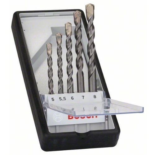  CYL-3 Concrete Bohrer-Sets, Robust Line Bosch 5-tlg. CYL-3 Betonbohrer-Set, Robust Line, 5–8 mm, für Dreh- und Schlagbohrer 12371441