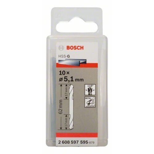  HSS-G-Metallbohrer mit Doppelklingen Bosch Doppelendbohrer, für Bohrmaschinen 12372052