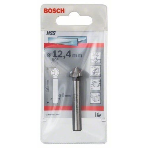  HSS-Kegelsenker für harte Materialien mit zylindrischem Schaft Bosch Kegelsenker, für Bohrmaschinen 12372002