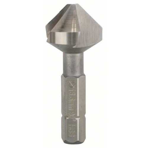  HSS-Kegelsenker für harte Materialien mit Sechskantschaft Bosch Kegelsenker, für Dreh- und Schlagbohrer 12372012