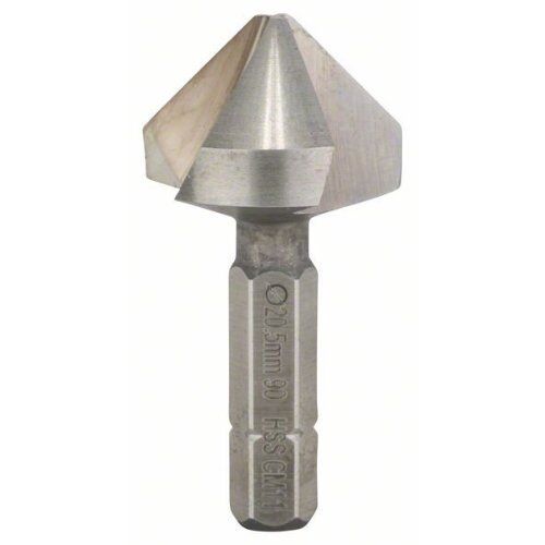  HSS-Kegelsenker für harte Materialien mit Sechskantschaft Bosch Kegelsenker, für Dreh- und Schlagbohrer 12372008