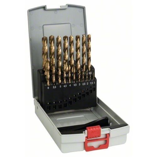  HSS-TiN Metallbohrer-Sets Bosch 19-tlg. ProBox Metallbohrer-Set HSS-TiN (Titanbeschichtung), 1–10 mm, für Bohrmaschinen 12372118